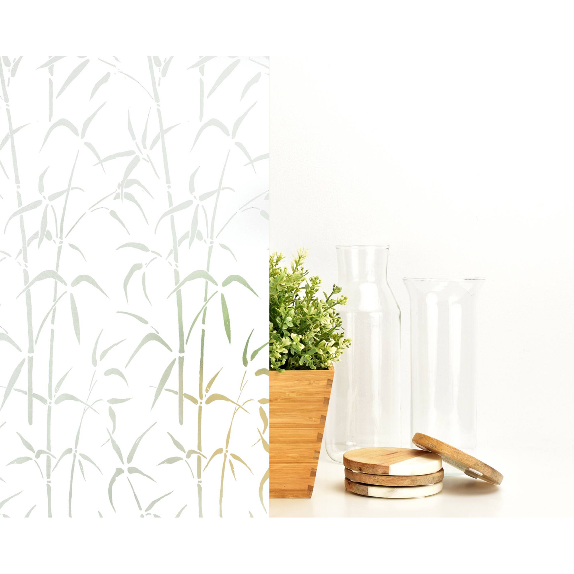 InHome Bamboo Door Privacy Film